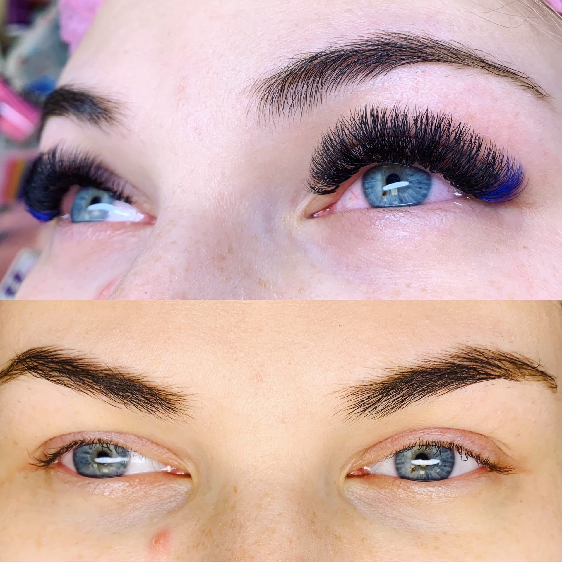 Наращивание ресниц — эффект кошечка